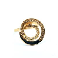 Anello Comete Donna in Oro Diamante 0.07 Ct ANB 487 - ANB 487
